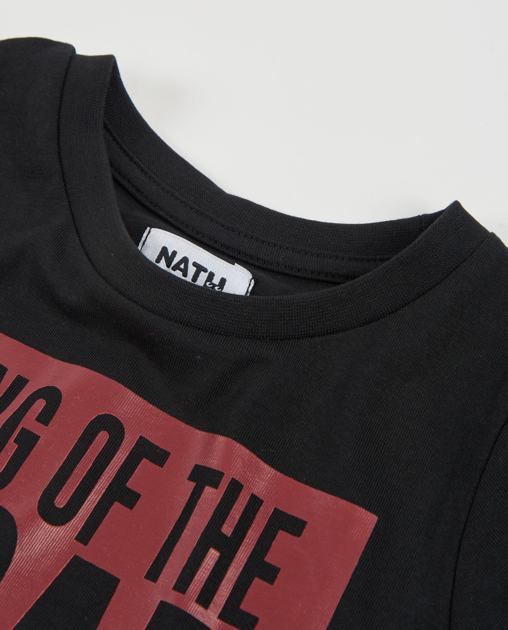 Camiseta de niño de punto con estampado de coche clásico