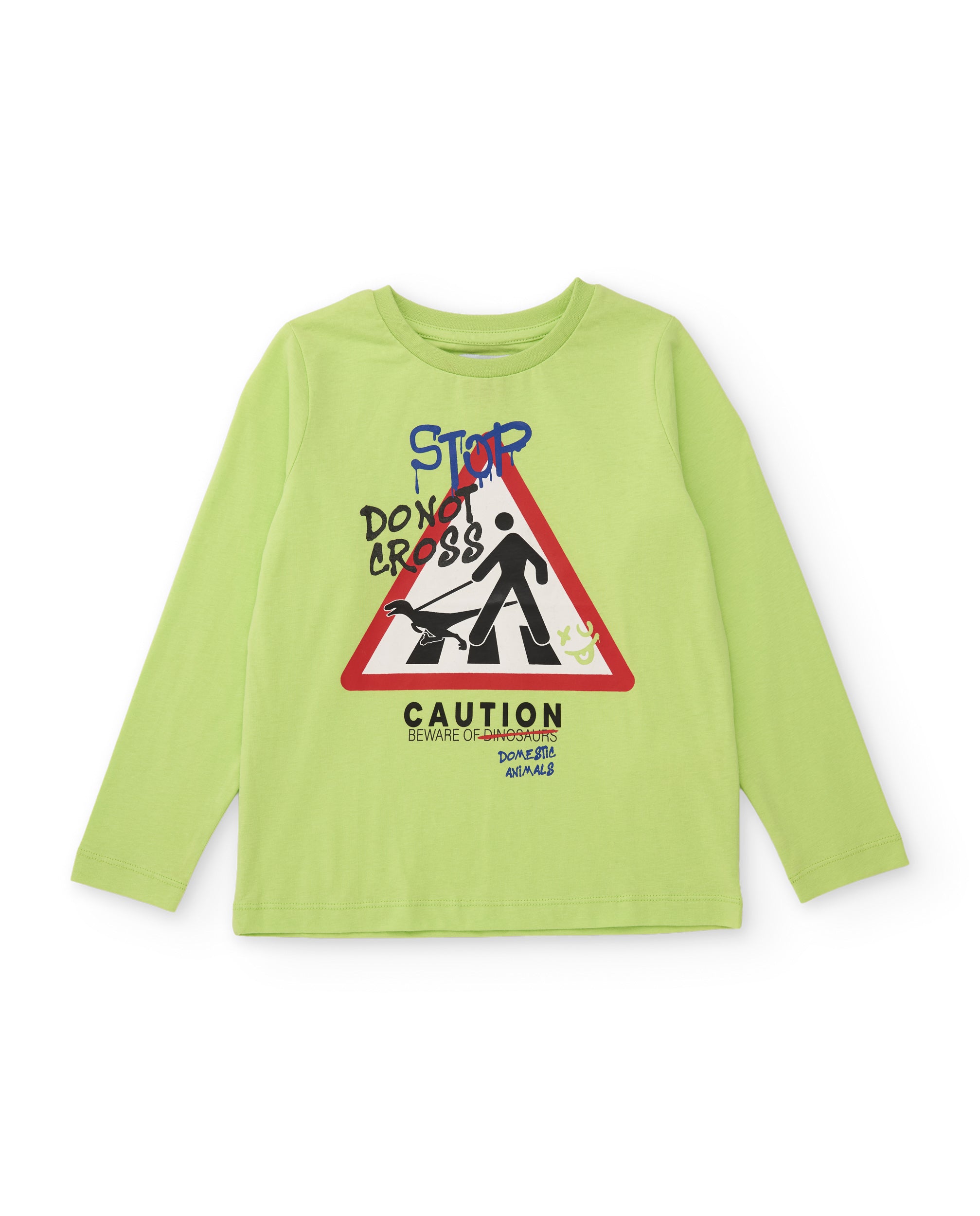 Conjunto de niño con camiseta de algodón con diseño divertido y pantalón jogger