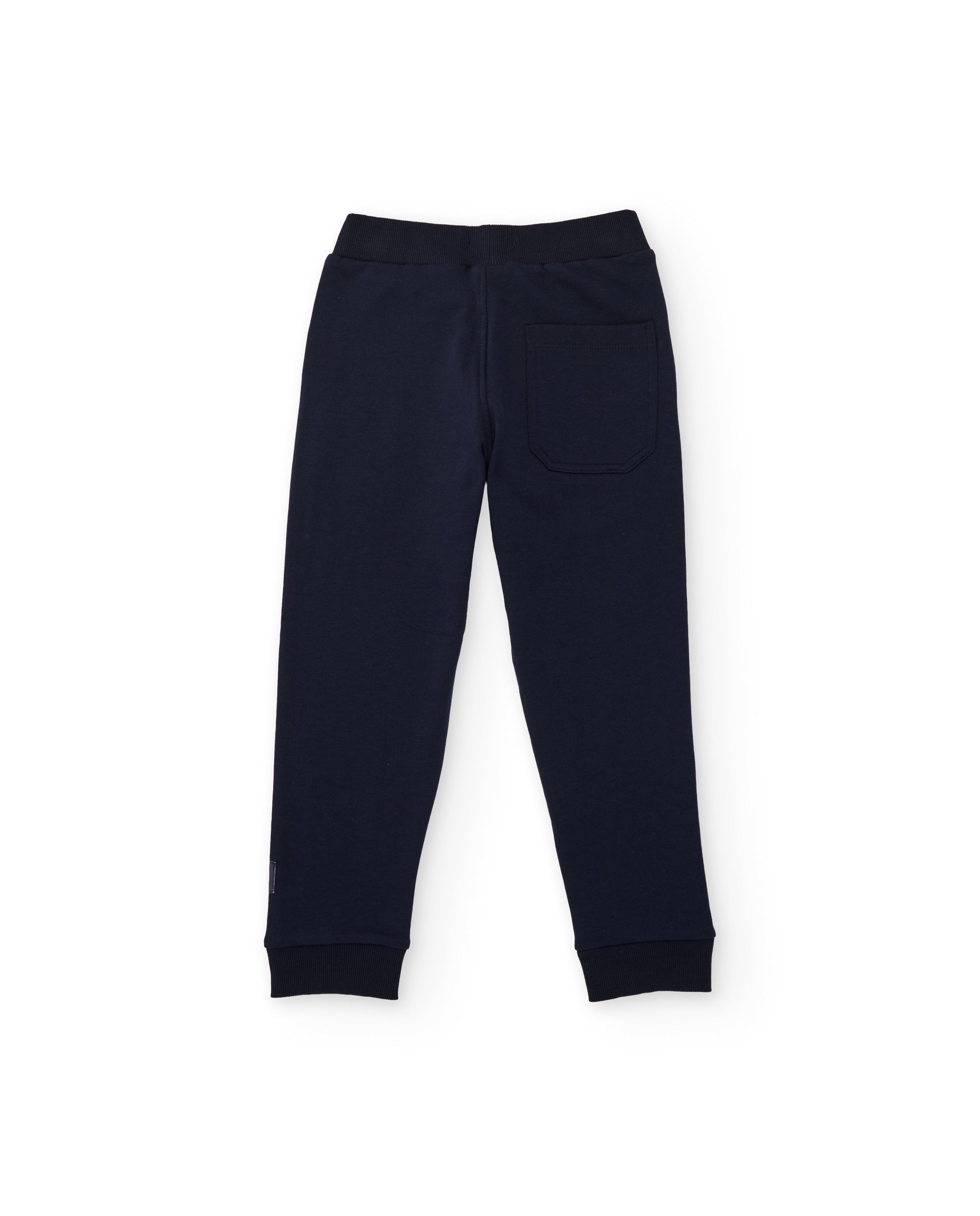 Pantalón de niño de felpa con estilo de grafitis