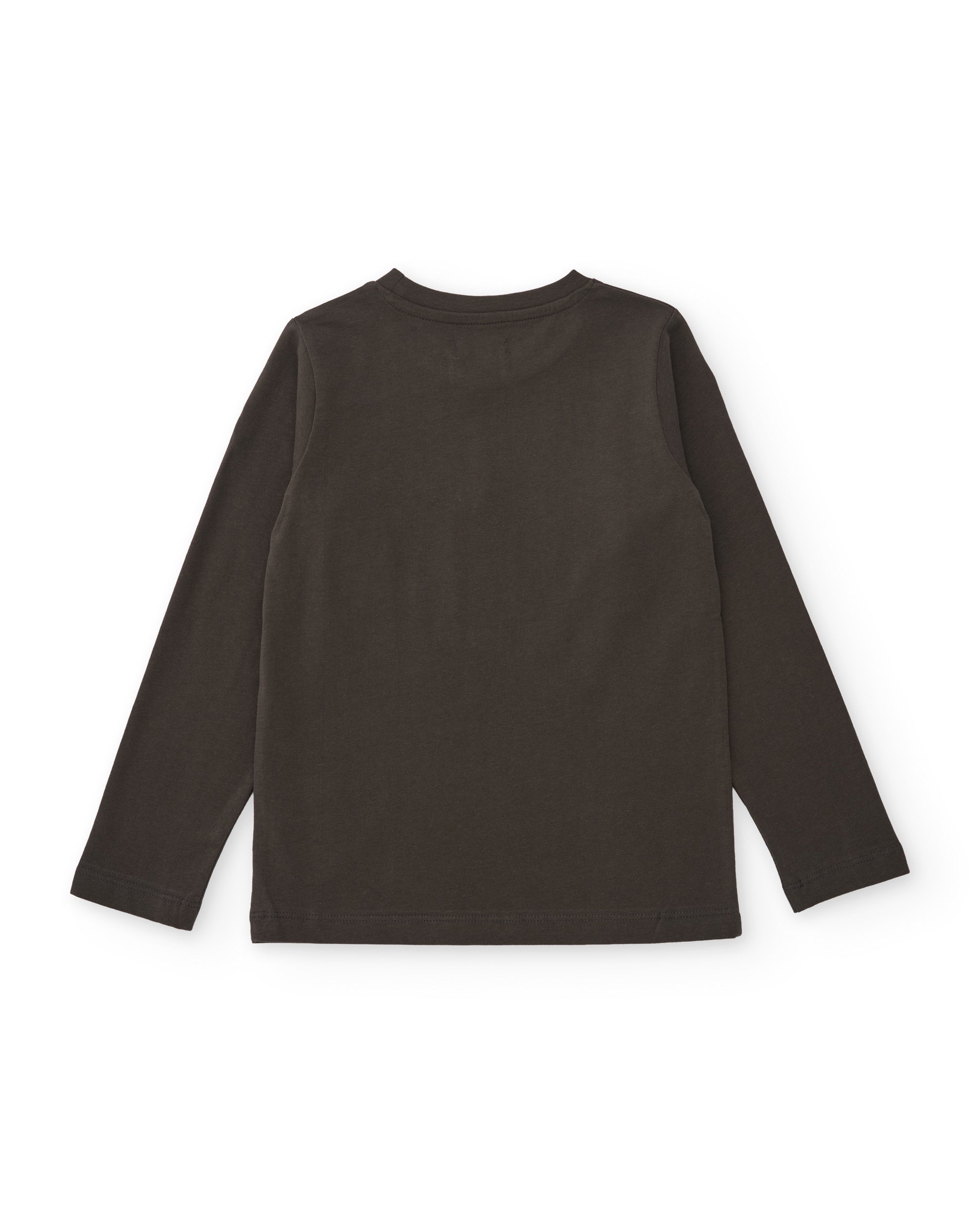Boys knit T-shirt with a photographic print