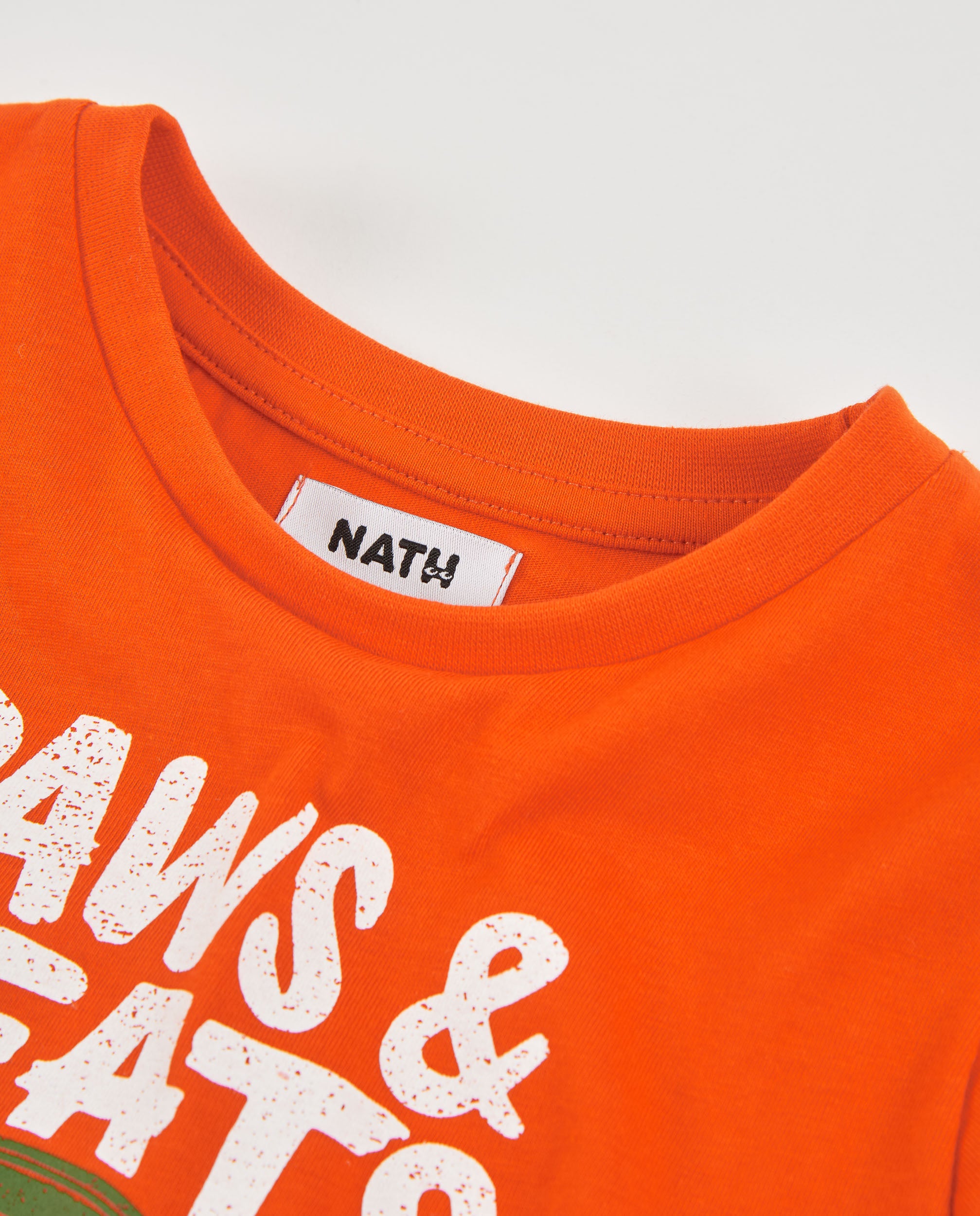 Camiseta de niño de punto con gráfico musical