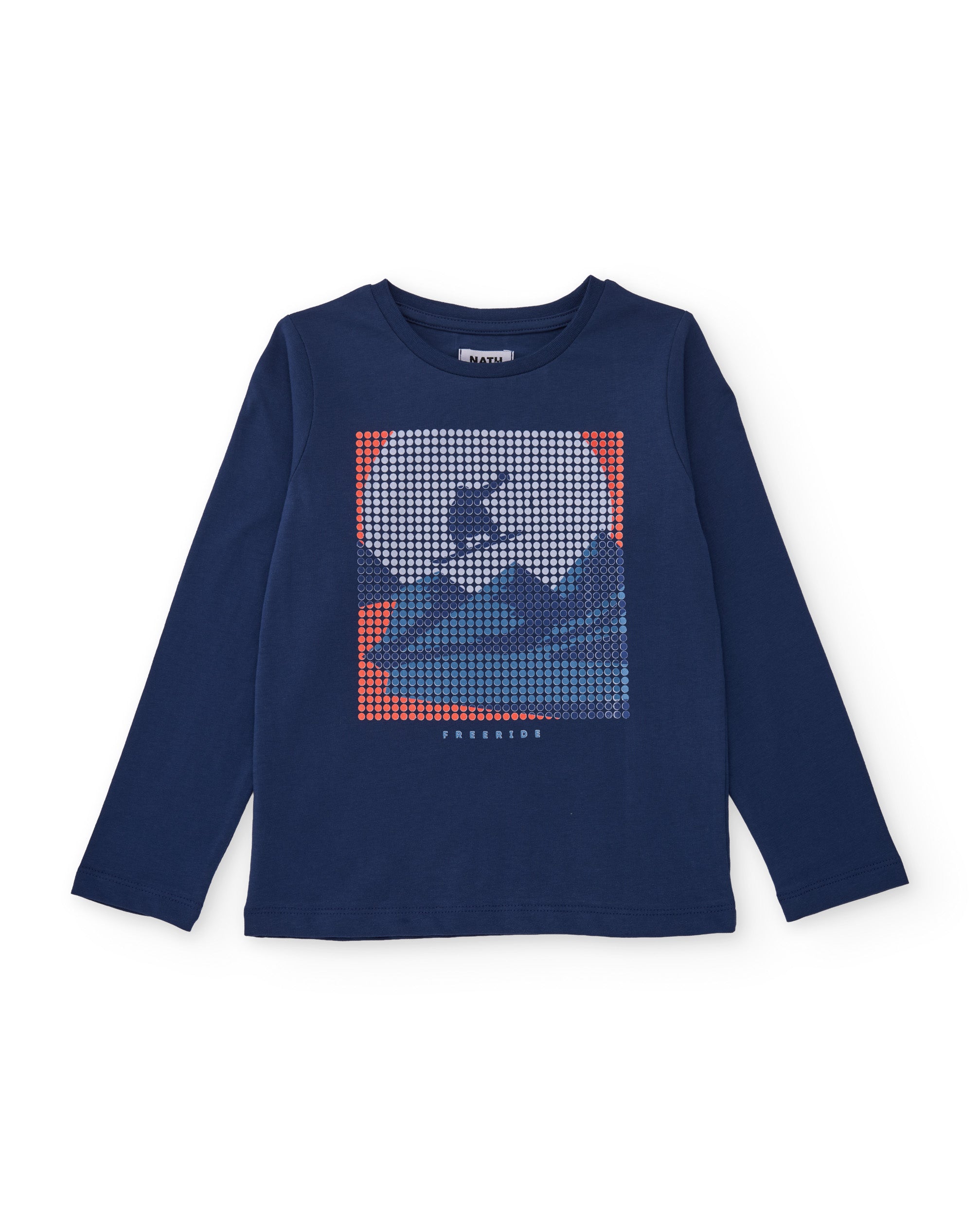 Camiseta de niño de punto con estampado de aventura