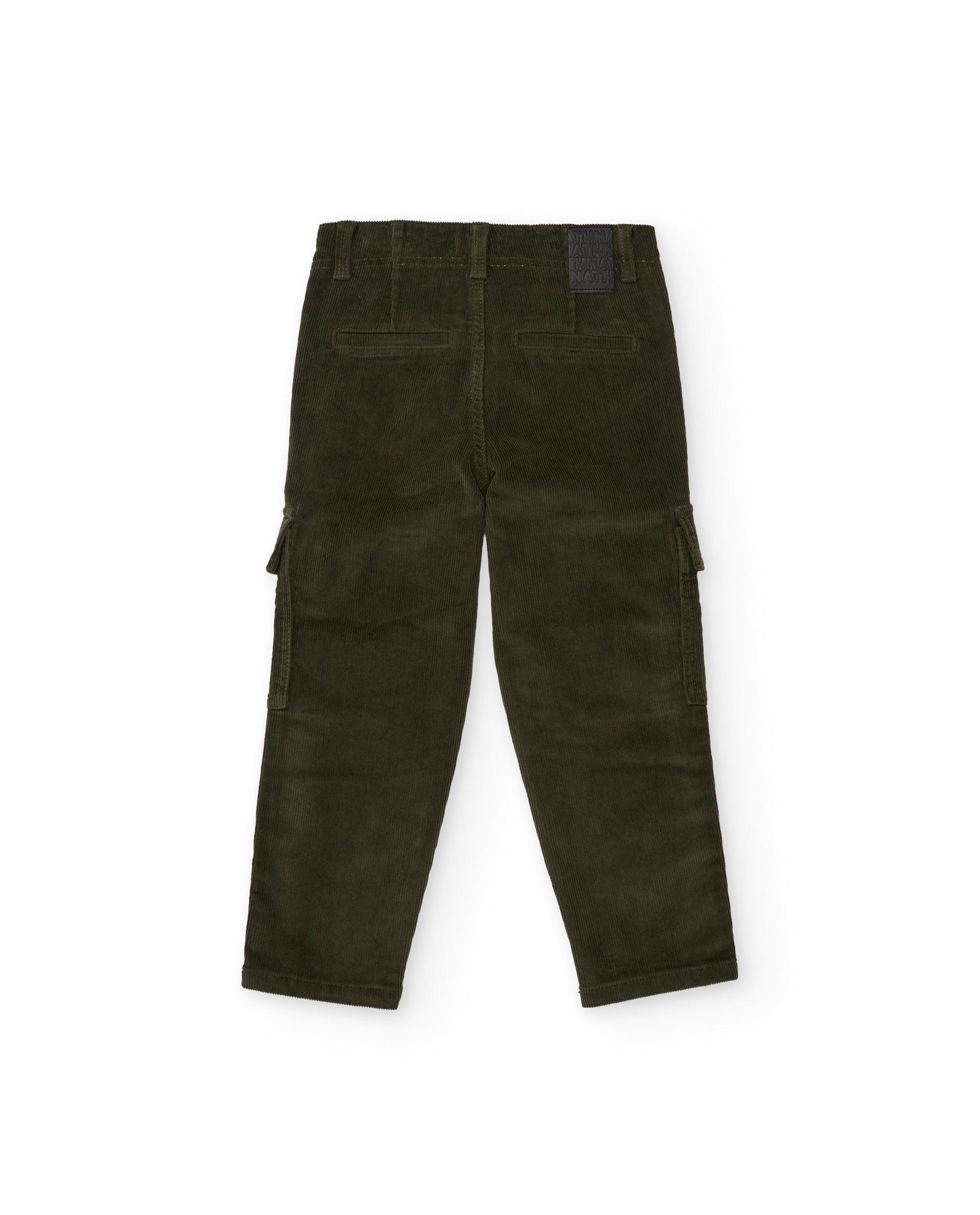 Pantalón de niño de pana con bolsillos laterales