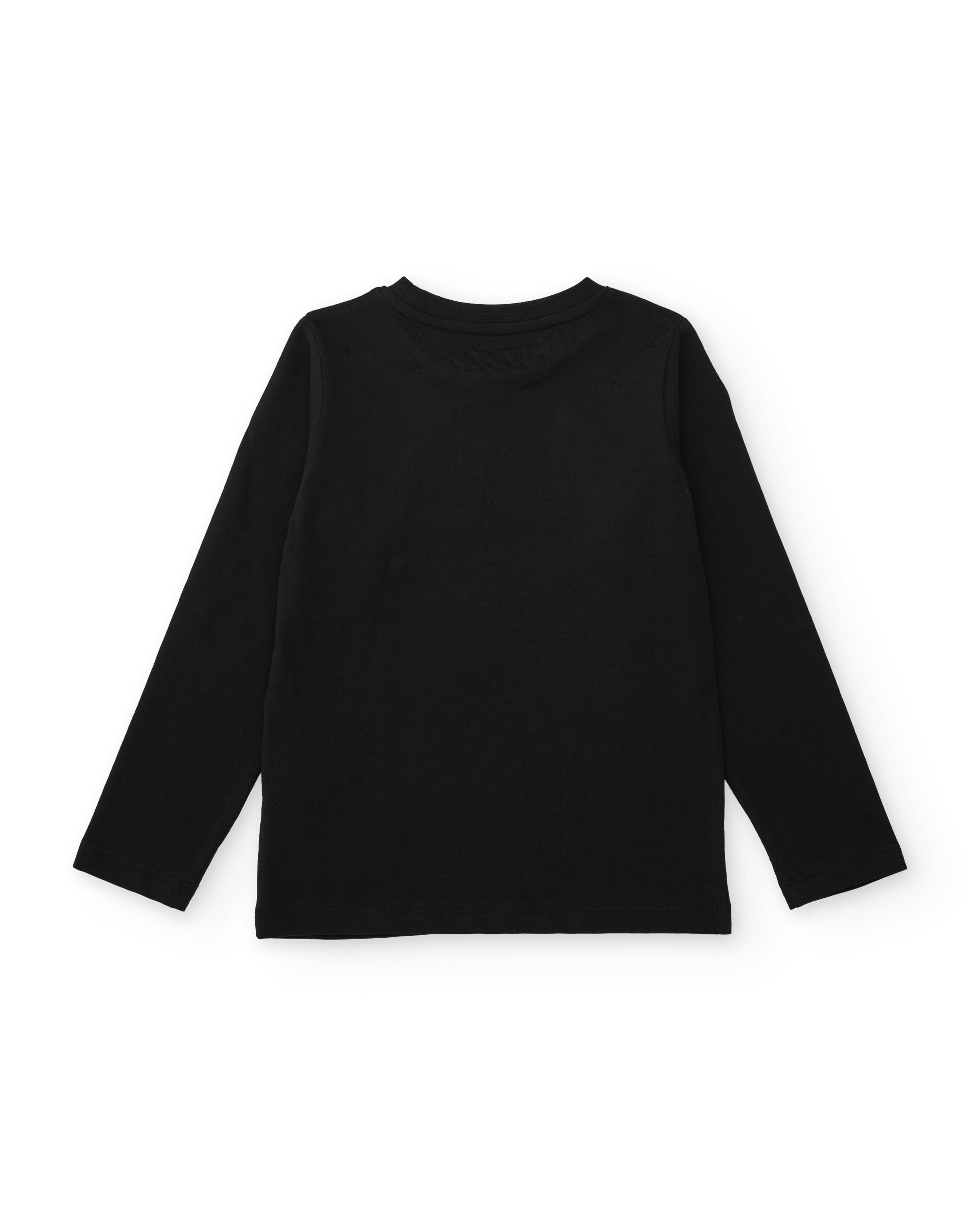 Camiseta de niño de punto con gráfico de arcade en contraste