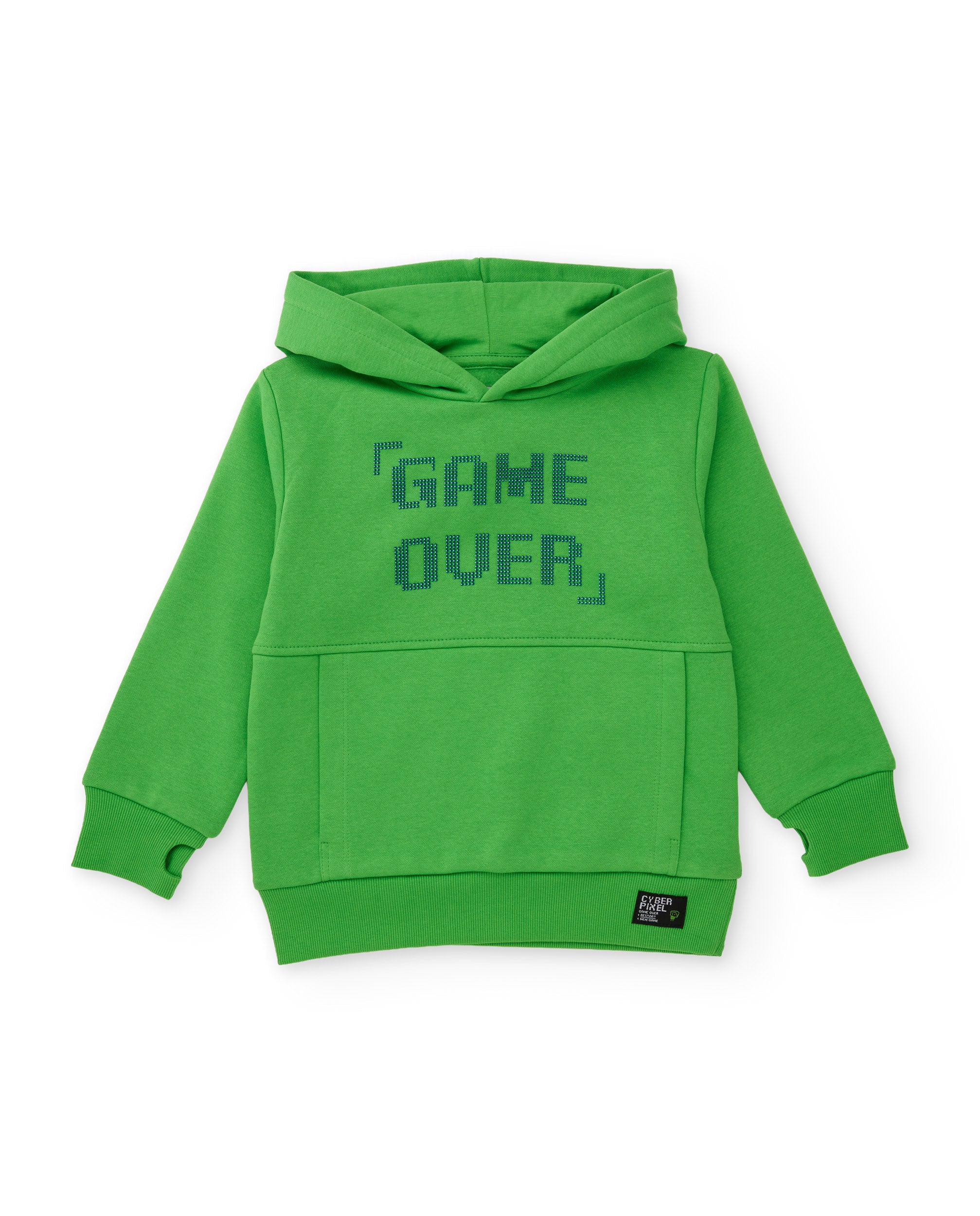 Sudadera de niño de felpa con capucha y diseño de videojuegos