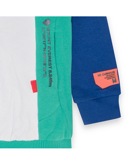 Sudadera abierta earth community mount
