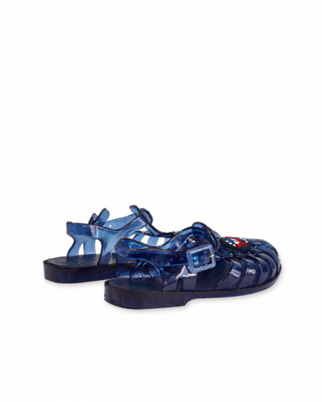 Girl's blue beach day sandals Girl's blue beach day sandals