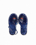 Girl's blue beach day sandals Girl's blue beach day sandals