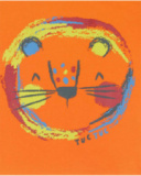 Orange knit t-shirt for boy Eco-Safari Orange knit t-shirt for boy Eco-Safari