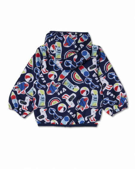 Blue windbreaker for boy Beach Day Blue windbreaker for boy Beach Day