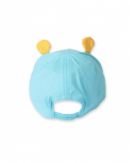 Tiny Critters boy's blue twill cap Tiny Critters boy's blue twill cap