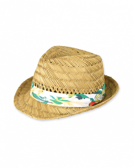 Tropic Feelings girl raffia hat