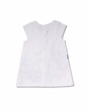 White knit dress for girl Blub