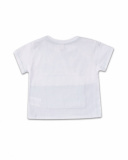 White green knitted t-shirt for boy Treasure Island
