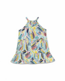 Treasure Island girl's printed knit dress