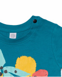 Juicy boy's green knitted t-shirt