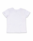 White knitted dino t-shirt for boy Juicy