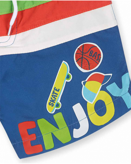 Striped swim shorts for boy Holidays Striped swim shorts for boy Holidays