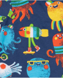 Blue knit T-shirt for boy Holidays