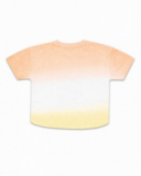 Yellow orange knit t-shirt for boy Beach Days