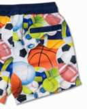 Boy's printed bermuda shorts Your game