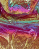 Pink hologram flat jacket for girl Paradiso beach