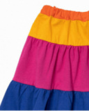 Long striped knit skirt for girl Full Bloom