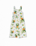 Oasis girl's white flat jumpsuit