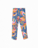 Long knitted leggings for girl Full Bloom