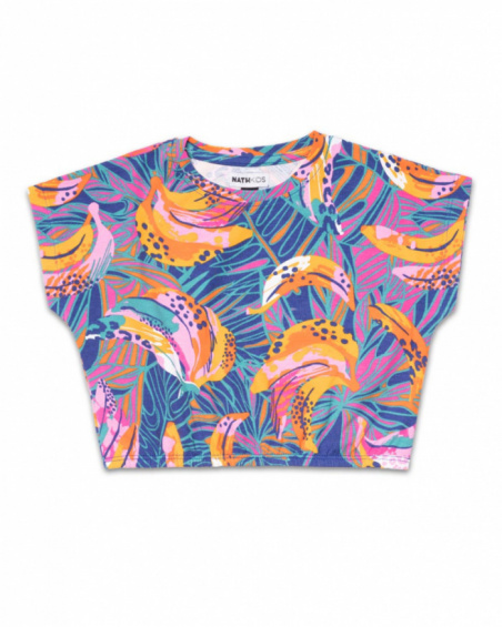 Full Bloom girl's printed jersey t-shirt