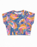Full Bloom girl's printed jersey t-shirt