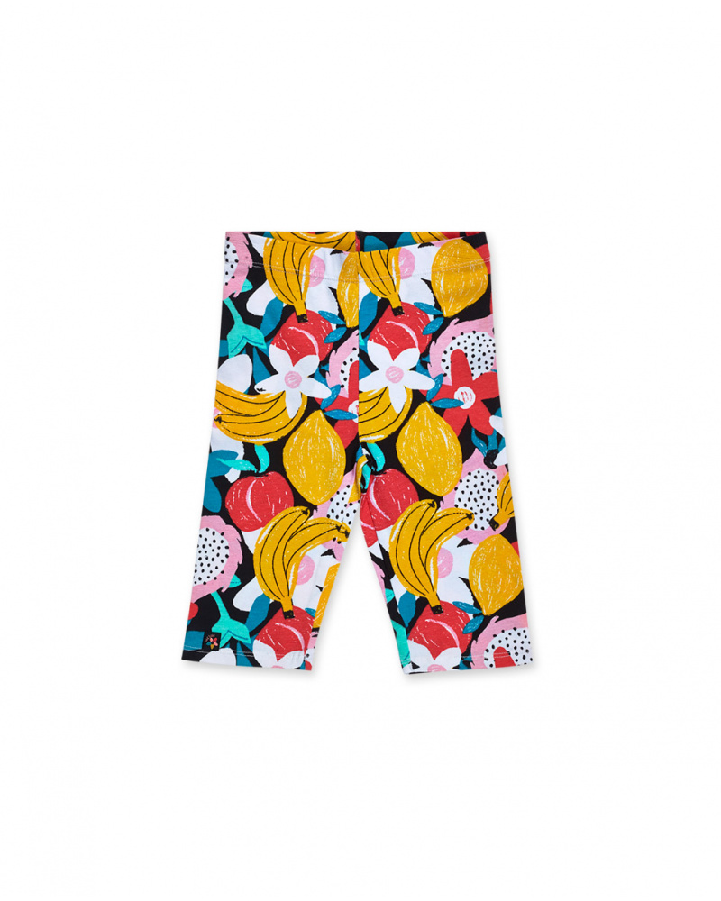 Juicy girl's printed knitted pirate leggings