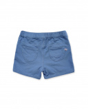 Blue knit short girl Paradiso beach