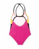 Multicolored swimsuit for girl Rebel Girl