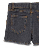 Gray flat shorts for girl One day in NYC