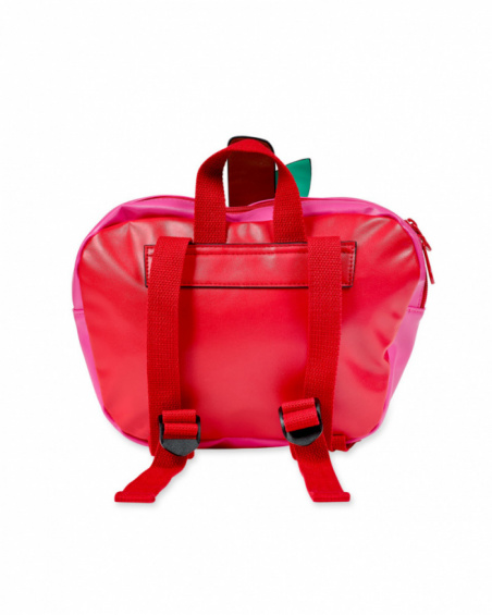 Red apple backpack girl Besties