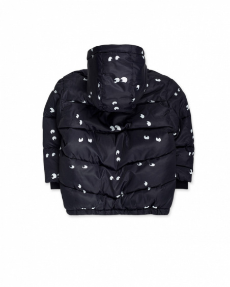 Big Hugs boy's black padded parka