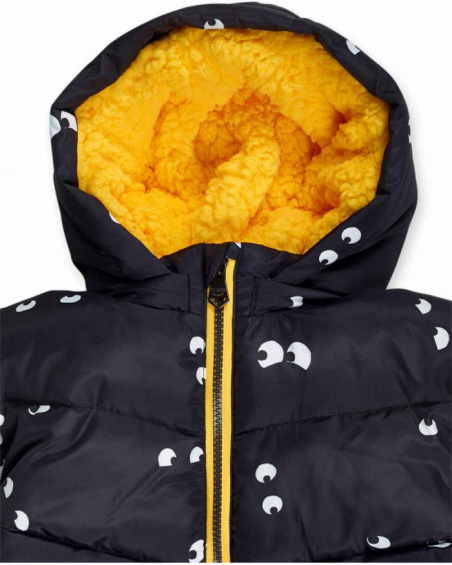 Big Hugs boy's black padded parka