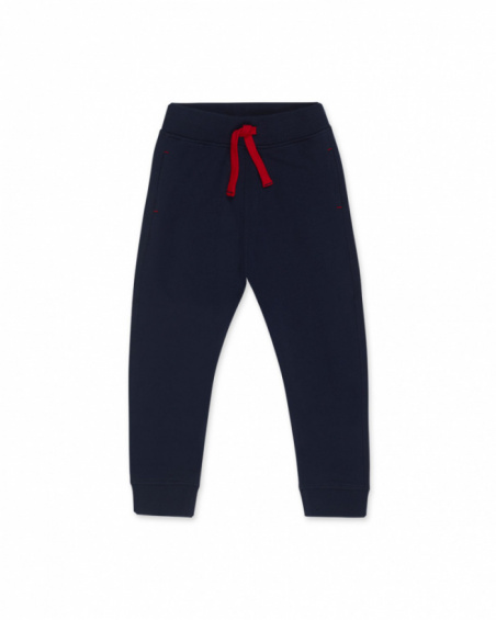 Road to Adventure blue fleece trousers for boy
