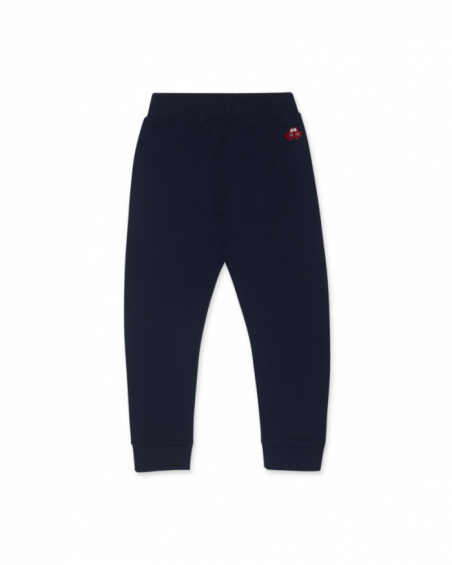 Road to Adventure blue fleece trousers for boy