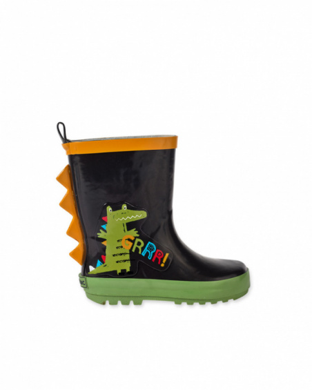 Brown rain boots for boy My Troop