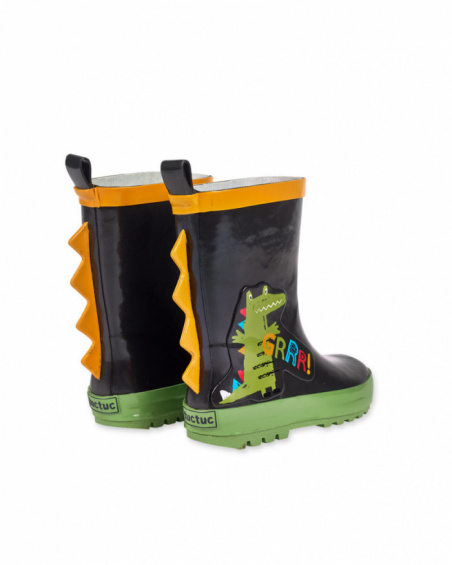 Brown rain boots for boy My Troop