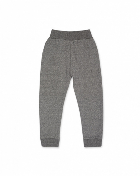 Gray fleece trousers for boy Nice Price