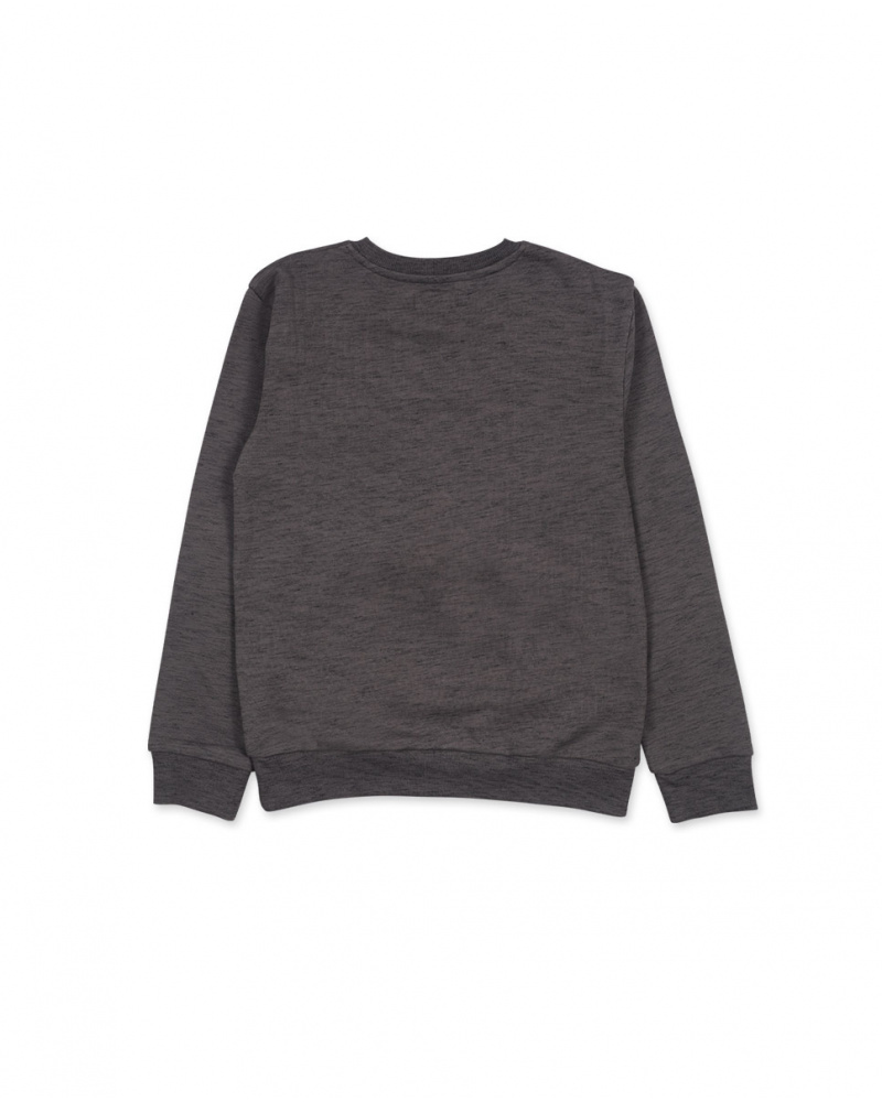Boys black deals crew neck sweater
