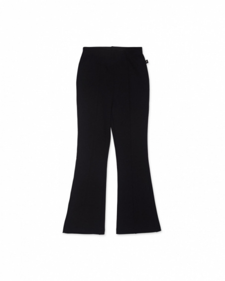 Black knit pants girls Starlight collection