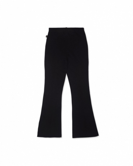 Black knit pants girls Starlight collection