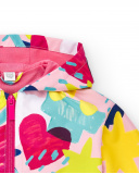 Girl's pink windbreaker Run Sing Jump collection