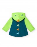 Gabardina verde niño Tropadelic
