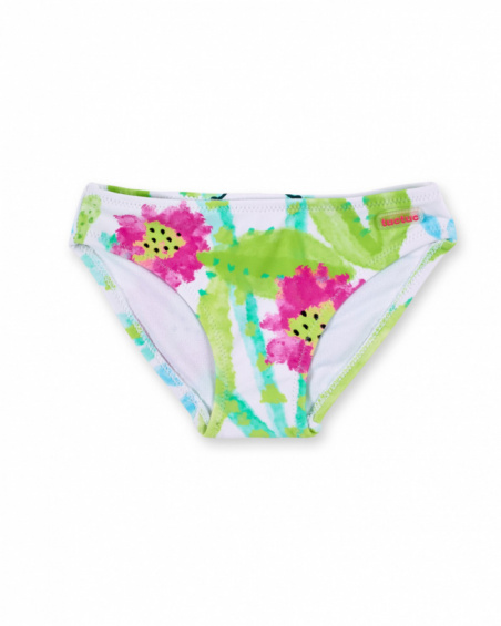 Green briefs for girls Tropadelic collection