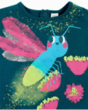 Conjunto punto verde rosa niña Tropadelic